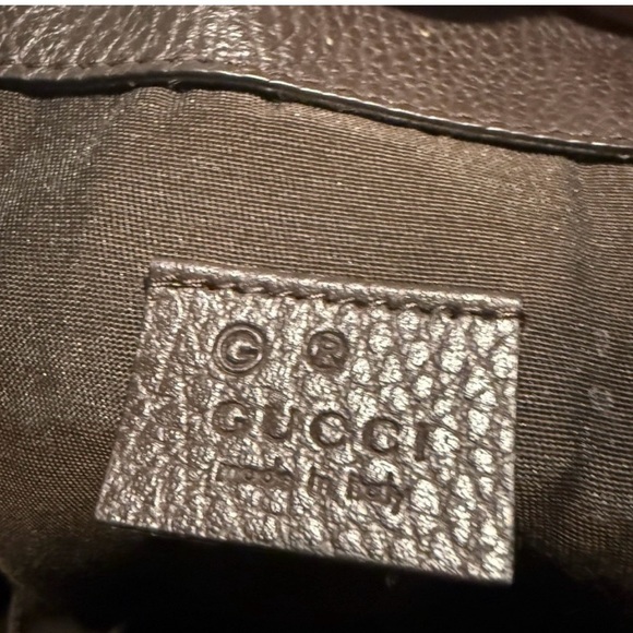 Gucci Tan and Brown Monogram Backpack main image 6